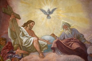 Igreja Franciscana de Viena Jesus, Deus e o Espírito Santo, Viena, Áustria de Unbekannt