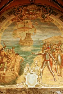 Francisco Pizarro c1478-1541, conquistador espanhol de Unbekannt