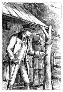 Experiência de pipa de Franklins, c1752, 1869 de Unbekannt