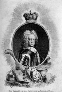 Frederick Louis 1707-1751, Príncipe de Gales, século XVIII 1912 de Unbekannt
