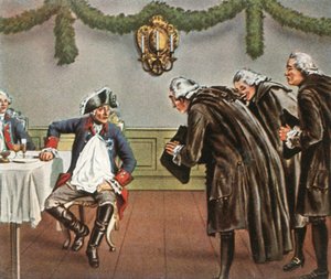 Frederico, o Grande, e os homens de Greiffenberg, 1784, 1936. de Unbekannt