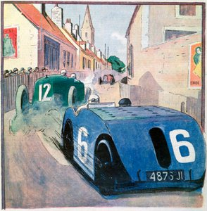 Grande Prêmio da França, Circuito de Touraine, Tours, França, 1923 de Unbekannt