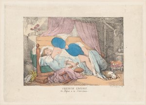 French Luxury, ou Repos a la Francaise, 1800-20., 1800-20. de Unbekannt