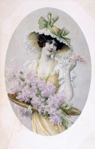 Cartão postal francês, c1900 de Unbekannt