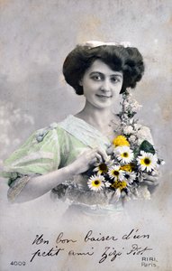 Cartão postal francês, c1900 de Unbekannt