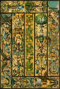 Tapeçarias Gobelins renascentistas francesas, 1898. de Unbekannt