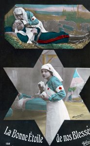 Cartão postal francês da Primeira Guerra Mundial, 1914-1918 de Unbekannt