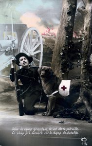 Cartão postal francês da Primeira Guerra Mundial, 1914-1918 de Unbekannt