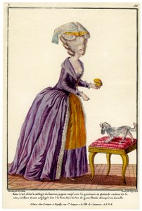 Moda francesa durante o reinado de Luís XVI, 1938 de Unbekannt