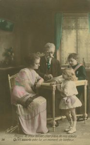 Cartão postal francês de Unbekannt