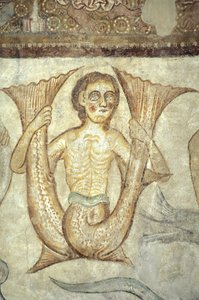 Fresco na igreja de S. Giacomo, Temeno/Strada Vino, Alto Adige, Itália de Unbekannt