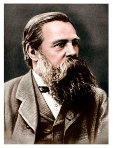 Friedrich Engels, socialista alemão, colaborador e defensor de Karl Marx, 1879 de Unbekannt