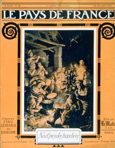 Capa do Le Pays de France, 23 de dezembro de 1915 de Unbekannt