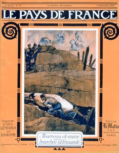 Capa do Pays de France, 9 de setembro de 1915 de Unbekannt