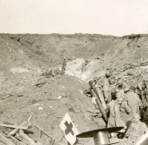 Linha da frente, Sailly-Saillisel, norte da França, c1914-c1918 de Unbekannt