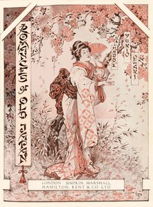 Frontispício dos romances do Japão antigo, 1919. de Unbekannt