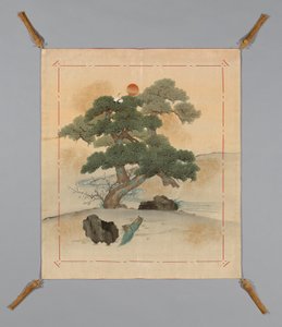 Fukusa Gift Powder Ver, Japão, Air ry Meiji Perio d 1868-1912, 186883. de Unbekannt