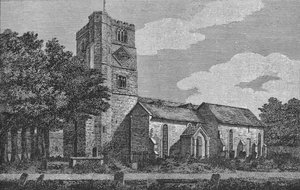 Igreja de Fulham em 1812 1911 de Unbekannt