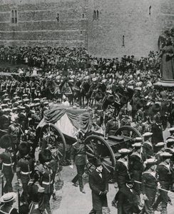 Procissão fúnebre do rei Eduardo VII, Windsor, 20 de maio de 1910. de Unbekannt