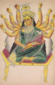 Ganesha-Janani Mãe de Ganesh, 1800s. de Unbekannt