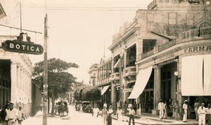 Rua Garcia, Guantánamo, Cuba, c1900 de Unbekannt
