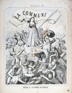 Guarda Nacional, Comuna de Paris, 1871. de Unbekannt