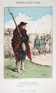 Guarda Nacional Sedentário, Cerco a Paris, 1870-1871 de Unbekannt
