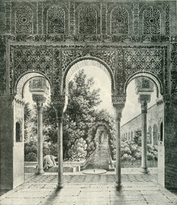 Jardim da Generalife, século XIX, 1907. de Unbekannt