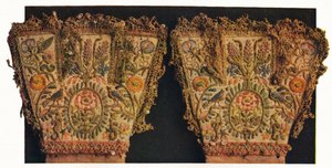 Manoplas de um par de luvas, que se acredita pertencerem ao príncipe Rupert, século XVII de Unbekannt