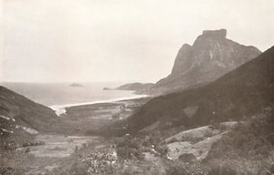 Montanha da Gávea e Atlântico Sul, 1914 de Unbekannt