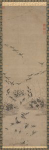 Gansos que retornam a casa, 1500s. de Unbekannt
