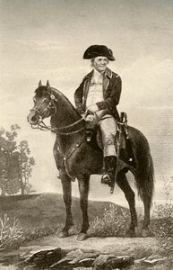 General Israel Putnam, mostrando uniforme de um soldado Continental, c1770, 1937. de Unbekannt