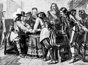 General Monck declara para um Parlamento Livre, 1660 c1905 de Unbekannt