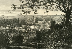 Vista geral de Winchester, 1898. de Unbekannt
