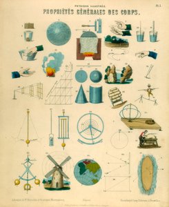 Propriedades gerais dos corpos, c1851 de Unbekannt