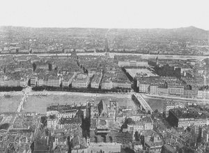 Vista geral, Lyon, França, 1895. de Unbekannt