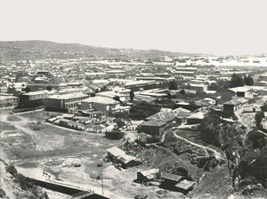 Vista geral da cidade, Valparaíso, Chile, 1895. de Unbekannt