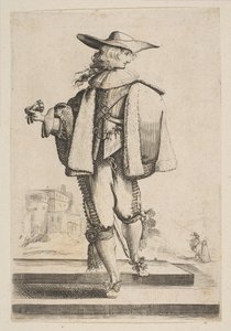 Cavalheiro com uma luva, 1629. de Unbekannt