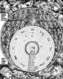 Universo geocêntrico, 1493 de Unbekannt