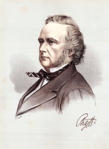 George Douglas Campbell, 8o Duque de Argyll, político e cientista escocês Whig, c1880 de Unbekannt