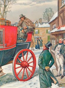 George Loveless 1797-1874 acorrentado de Dorchester a uma prisão, 1834, 1934 de Unbekannt