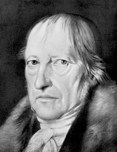 George Wilhlem Friedrich Hegel, filósofo alemão de Unbekannt