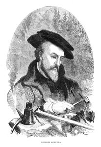 Georgius Agricola, médico, mineralogista e metalurgista do século XVI de Unbekannt