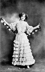 Gertie Millar 1879-1952, atriz inglesa, 1906 de Unbekannt