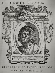 Giorgione. De: Giorgio Vasari, A vida dos mais excelentes pintores, escultores e arquitetos italianos, 1568 de Unbekannt