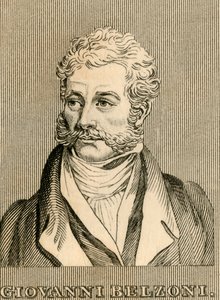 Giovanni Belzoni, 1778-1823, 1830. de Unbekannt