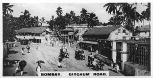 Girgaum Road, Bombaim, Índia, c1925 de Unbekannt
