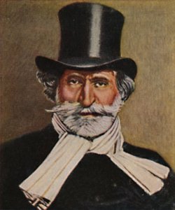 Giuseppe Verdi 1813-1901. - Pintura de Michel, 1934. de Unbekannt