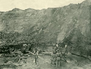 Garimpeiros perto de Beechworth, 1901. de Unbekannt