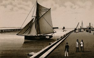Cais de Gorleston, c1880. de Unbekannt